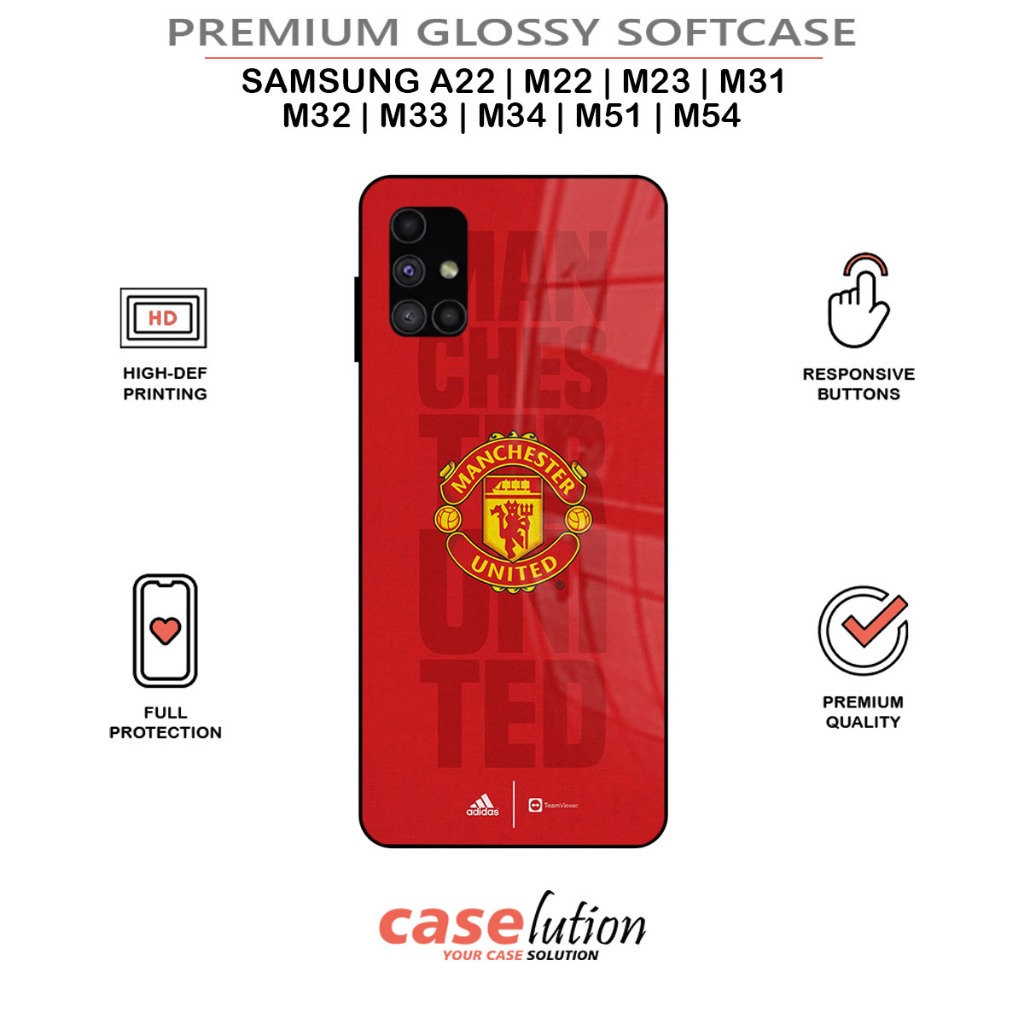 Glossy Softcase For SAMSUNG A22 | M22 | M23 | M31 | M32 | M33 | M34 | M51 | M54 4G 5G [M*nchstr Unit