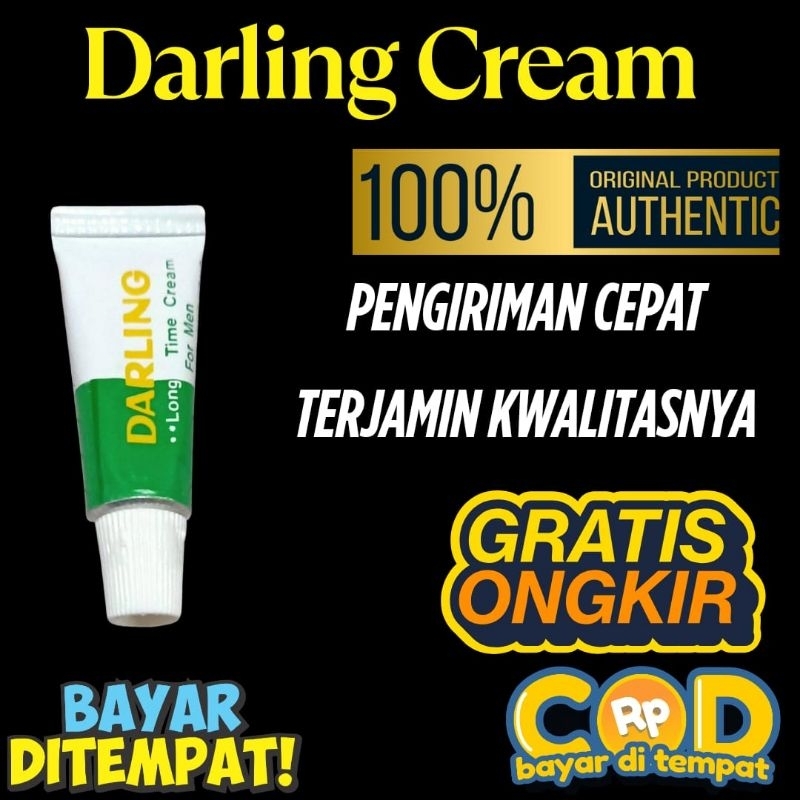 Darling Cream Oles Pria 100% Obat Kuat Pria Tahan Lama Oles