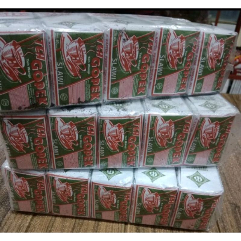 

teh cap gopek teh solo per pack isi 10 psc