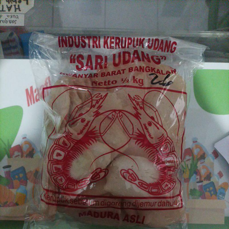 

Kerupuk Udang Asli Madura 500 gram