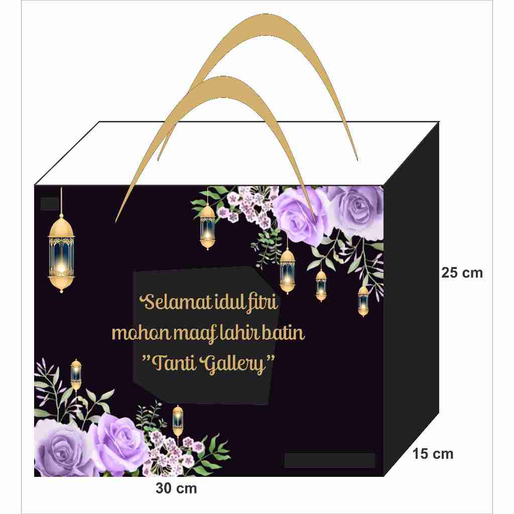 

PAPER BAG P X L X T = 30 X 15 X 25 CM