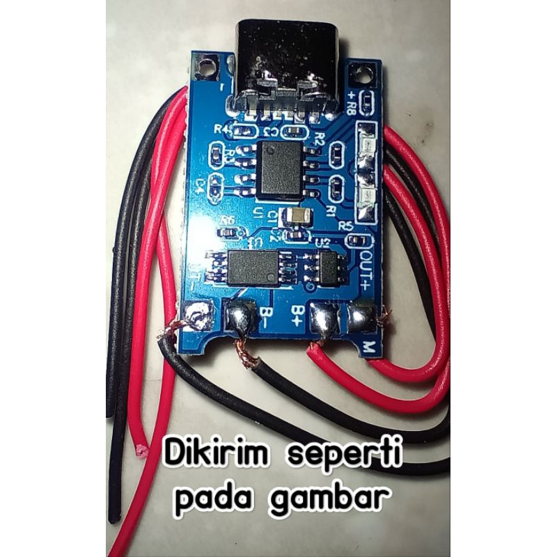 Casan aerator casan baterai 18650 type C dengan sistem proteksi