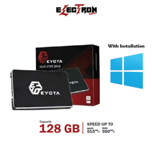 SSD Eyota 128GB Solid State Drive SATA III 6GB/S With Instalation Windows