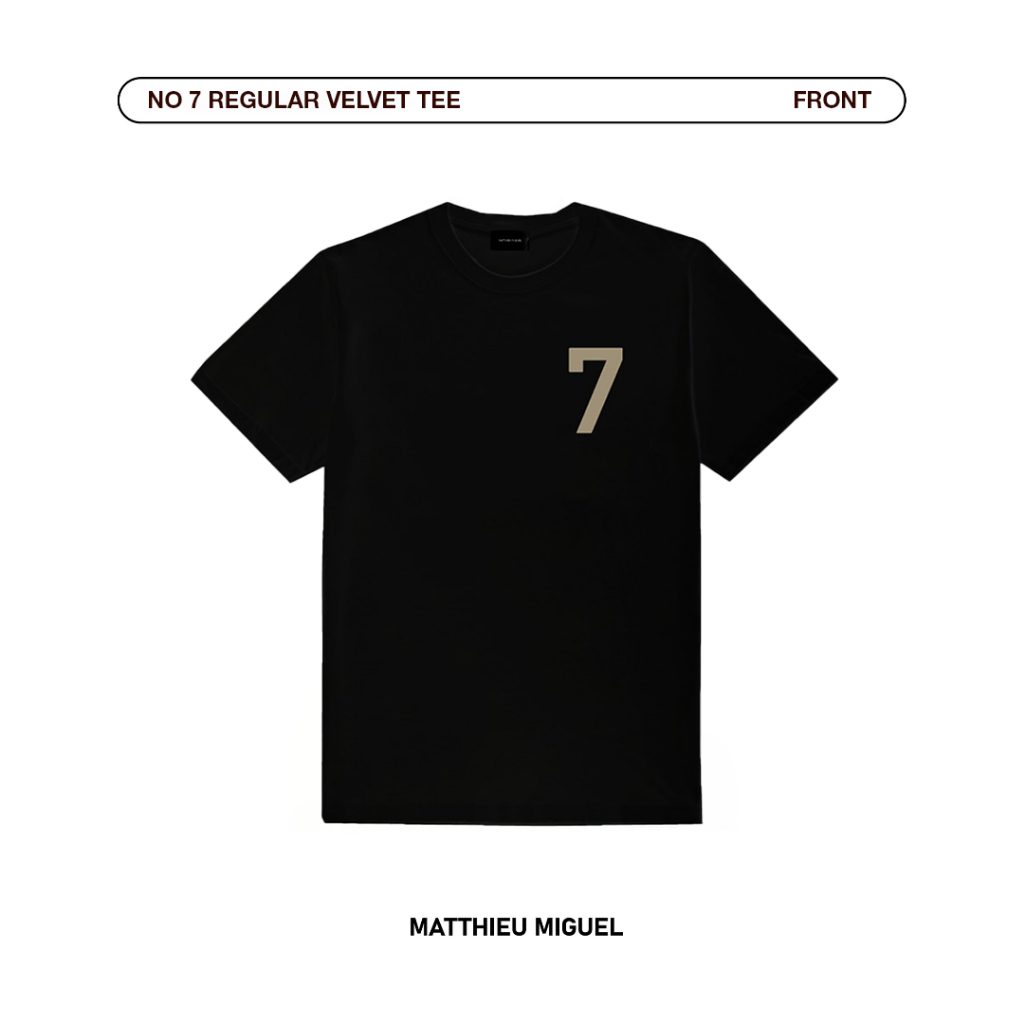 MATTHIEU MIGUEL - NO 7 VELVET TEE