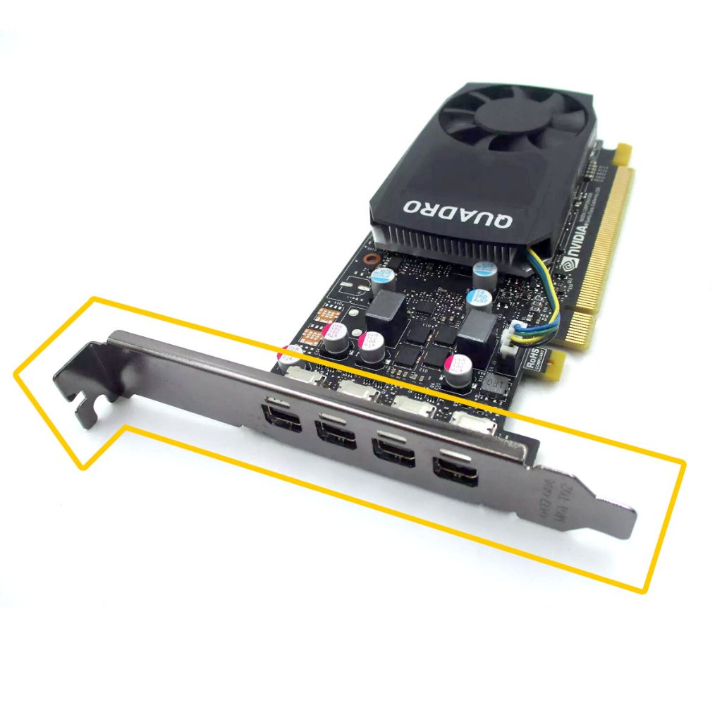 Bracket Nvidia Quadro P620 P1000 P600 NVS510 K1200
