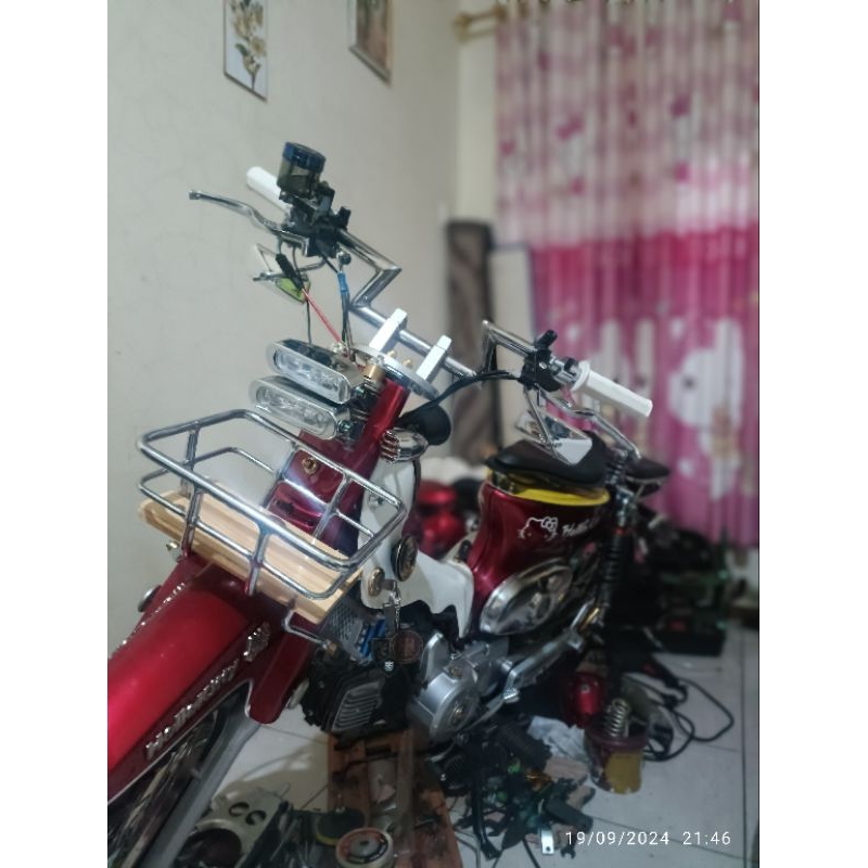 Honda grand C70 Full modifikasi