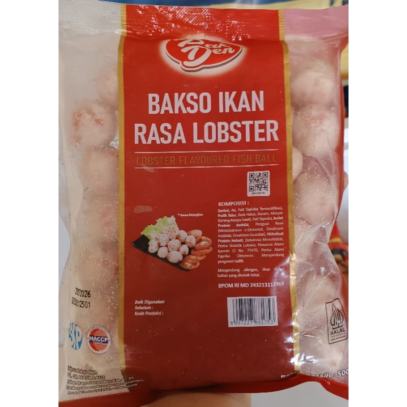 

Bakso Ikan Lobster Pak Den