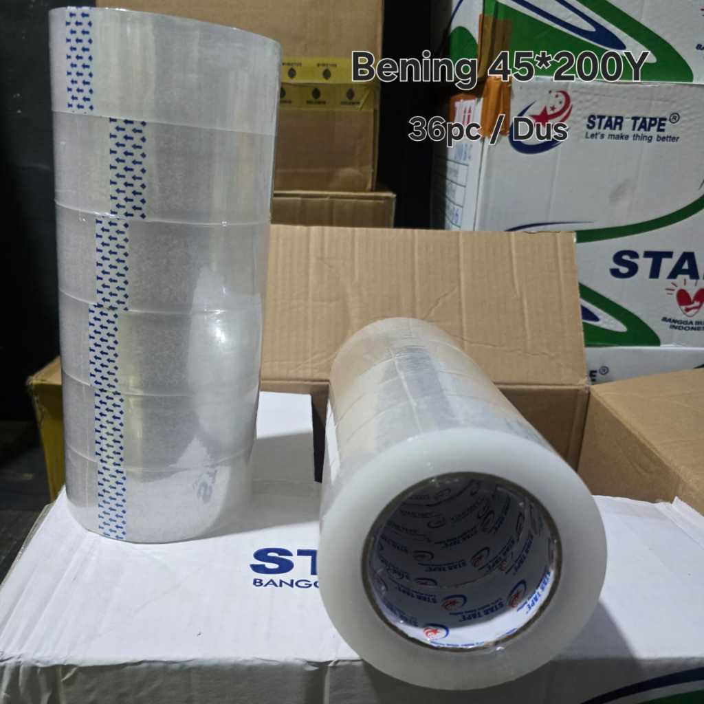 

LAKBAN START TAPE REKAT 45 X 200 YARD - 1 SLOP ( 6 PC ) - LAKBAN BENING & COKLAT 1 SLOP KUAT BERKUALITAS