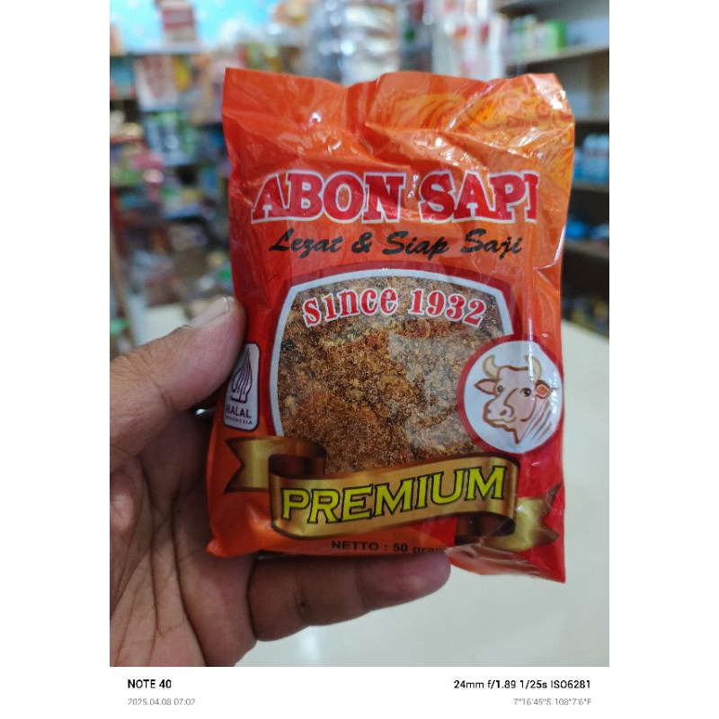 

Abon sapi premium kemasan ekonomis