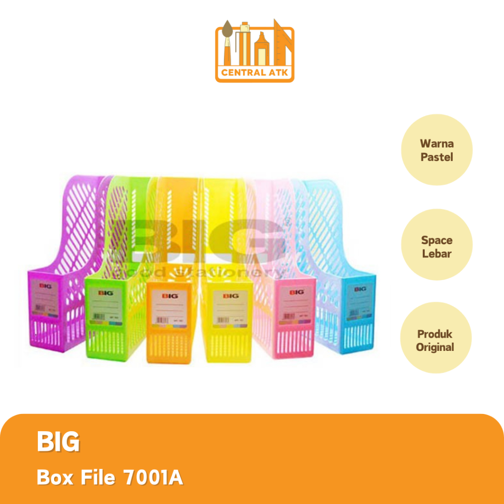 

BOX FILE BIG 7001A PASTEL (1 PCS)