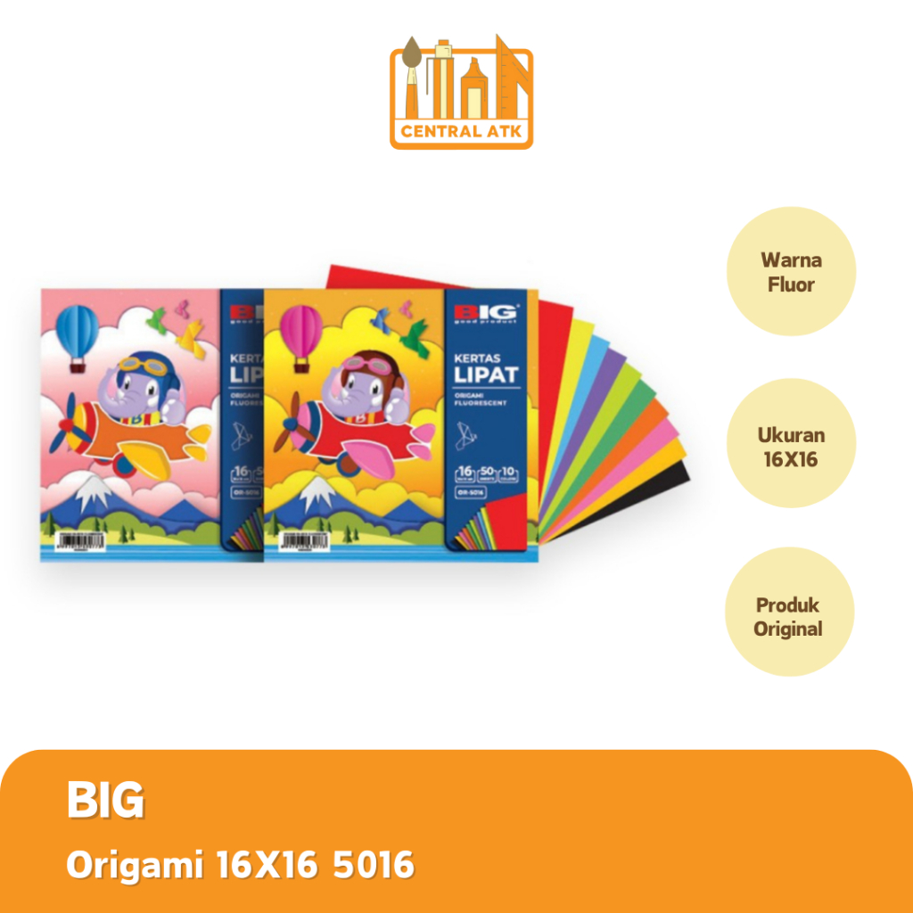 

ORIGAMI / KERTAS LIPAT BIG 16X16CM 5016