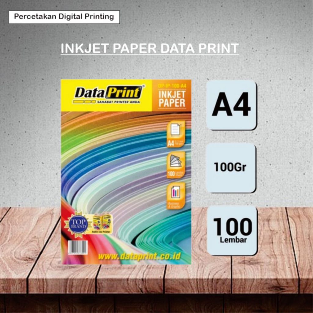 

INKJET PAPER 100GSM A4 / INKJET PAPER DATA PRINT / KERTAS FOTO INKJET PAPER / DATA PRINT INKJET PAPER / ALAT TULIS KANTOR / PERLENGKAPAN SEKOLAH / PERLENGKAPAN KANTOR / ATK