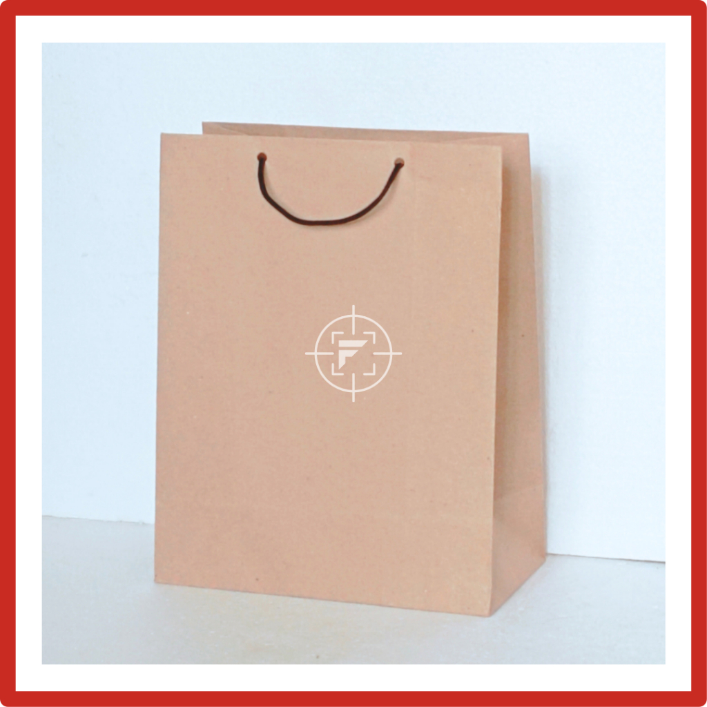 

Paperbag polos ukuran 25x10x30 / Paper Bag Craft 25x10x30 / Paper Bag polos / Paper Bag Murah