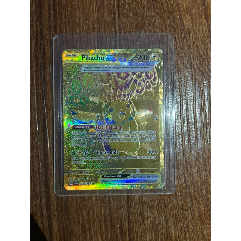 pikachu UR VG lelang facebook