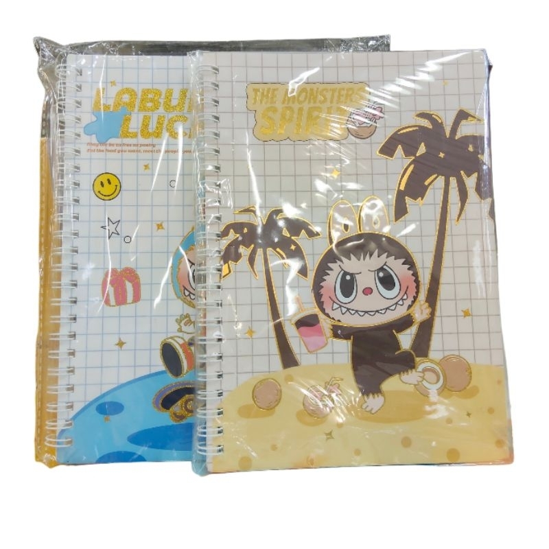 

Buku tulis Labubu A5 | Buku tulis A5 spiral | Notebook Labubu