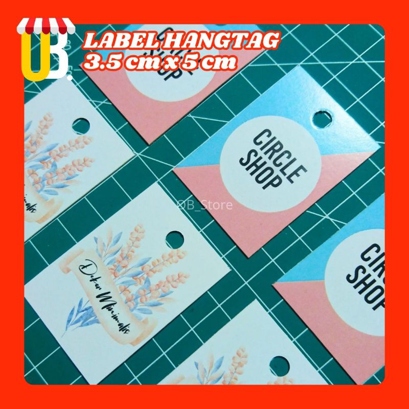 

Hangtag / Label Baju Celana Tas Topi Murah