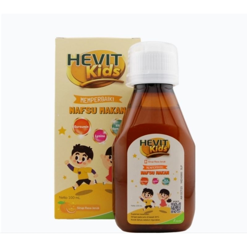 Hevit Kids Vitamin Memperbaiki Nafsu Makan Anak