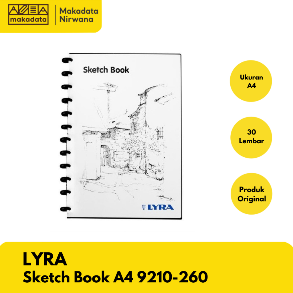 

LYRA SKETCH BOOK A4 9210-260 (1 PCS)