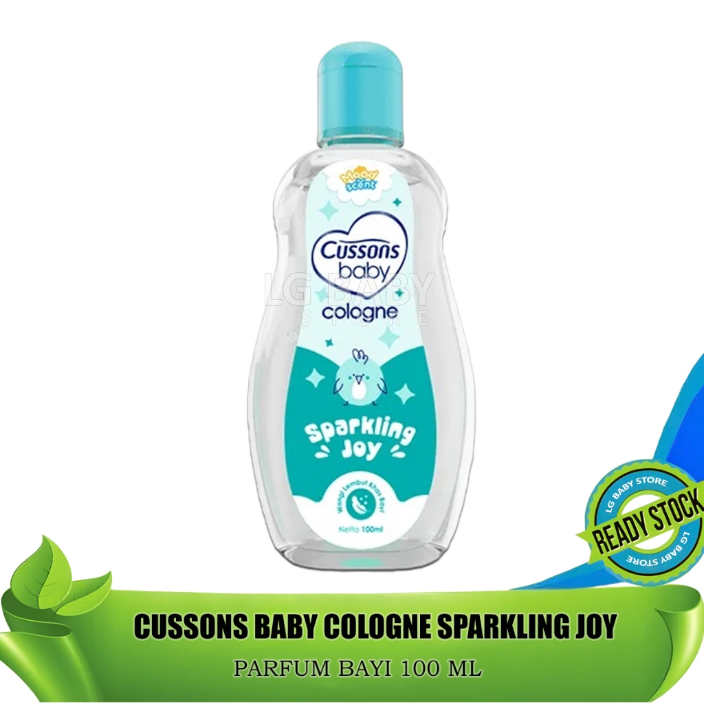 Cussons Baby Cologne Sparkling Joy 100 ml - Minyak Wangi bayi BPOM - COD - Lg baby Store