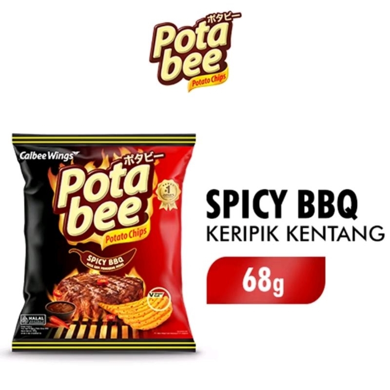 

snack Ciki patobee rasa BBQ Pedes