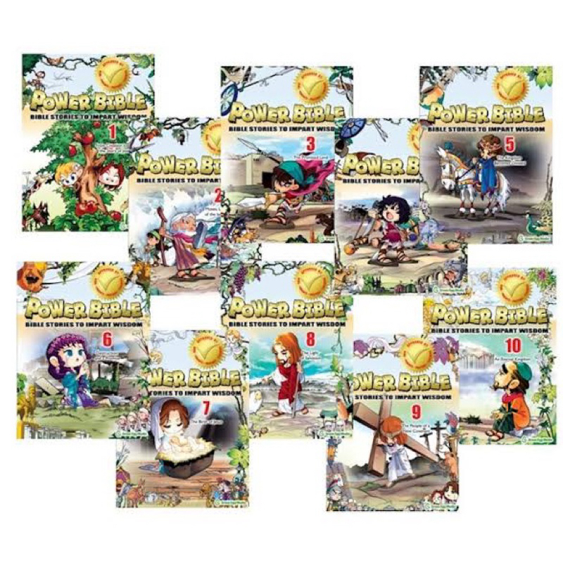 Power Bible Comic Series Buku