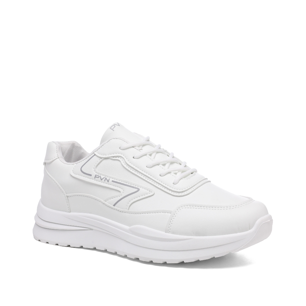 PVN Kenji Sepatu Pria Sneakers Sepatu Olahraga Kasual Shoes Putih 501