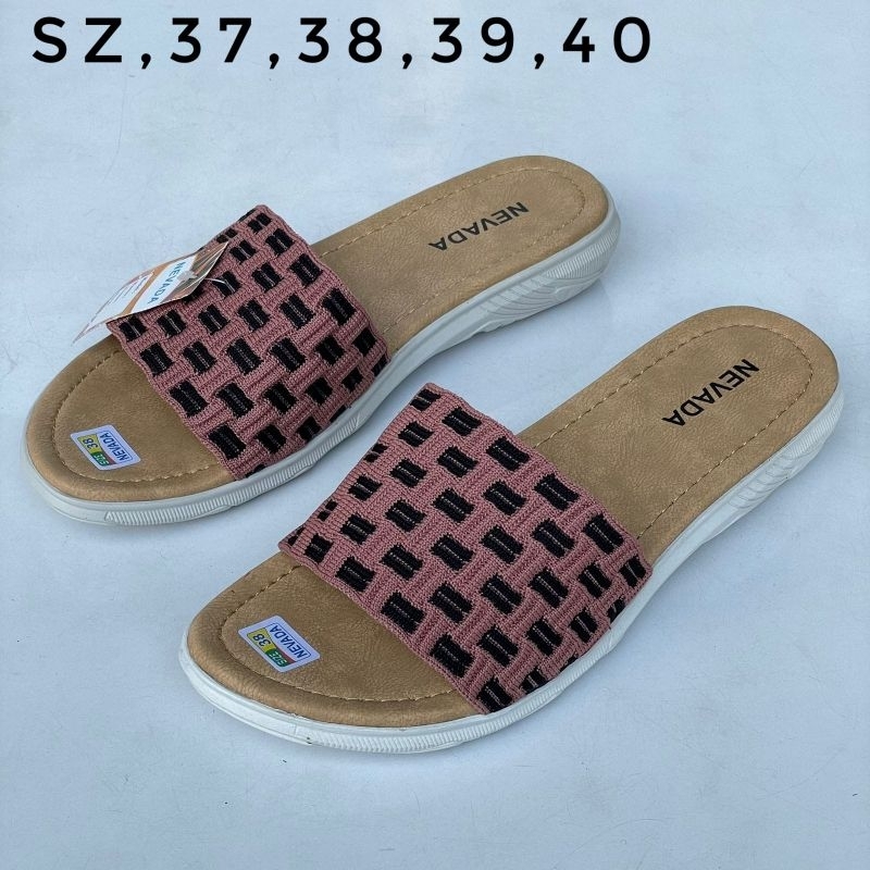 Sandal selop wanita rajut kickers terbaru berkualitas