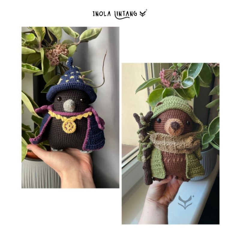 Pattern/Pola Amigurumi Bogusia
