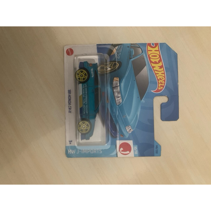HOT WHEELS RARE ITEM JDM SORT CARD HONDA CRX