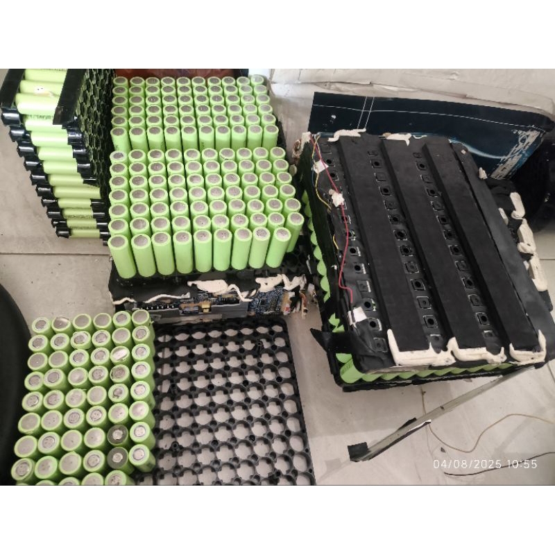 Battery 18650 Li-Shen bekas Motor Listrik Kondisi Mati