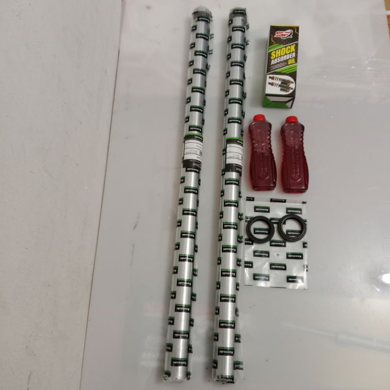 Shock depan klx 150 klx 150+oli+seal sepasang klx 150