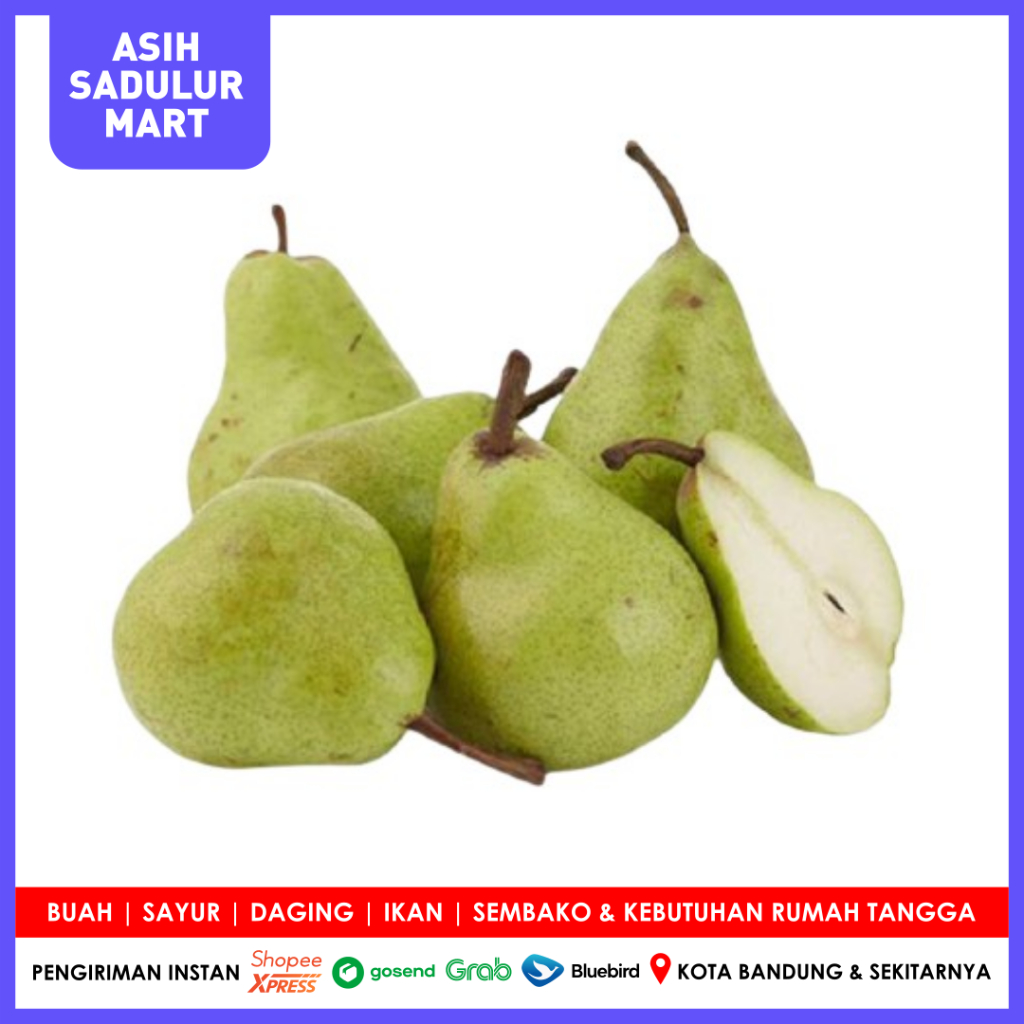 

Pear Packham Pakam 1kg Buah Segar Kota Bandung | Asih Sadulur Mart