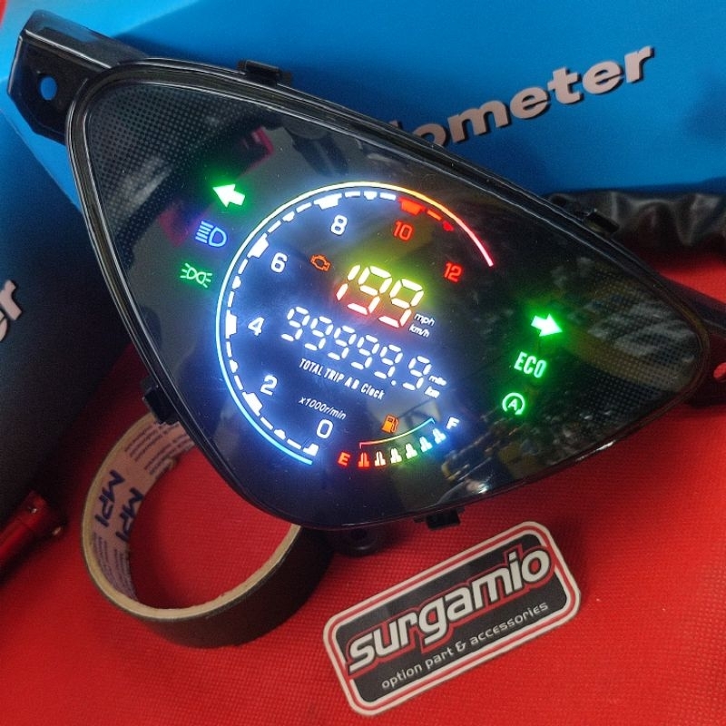 Speedometer mio digital spedo digital mio sporty mio smile