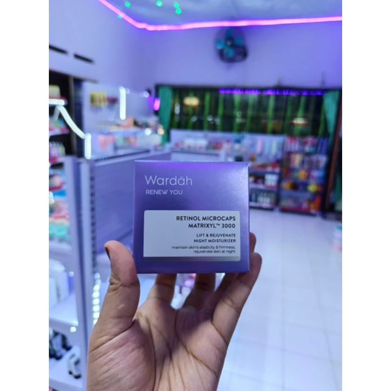 WARDAH RENEW WHITE NIGHT / WARDAH RENEW NIGHT / KRIM MALAM WARDAH /WARDAH RENEW WHITE