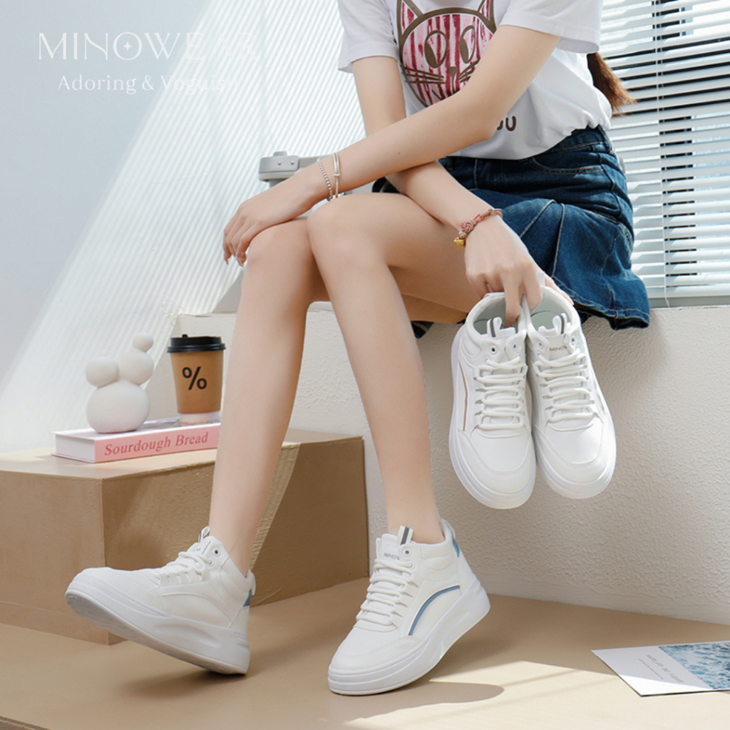 Minowear Chloe Shoes - Sepatu Sneakers Wanita Kasual Korea