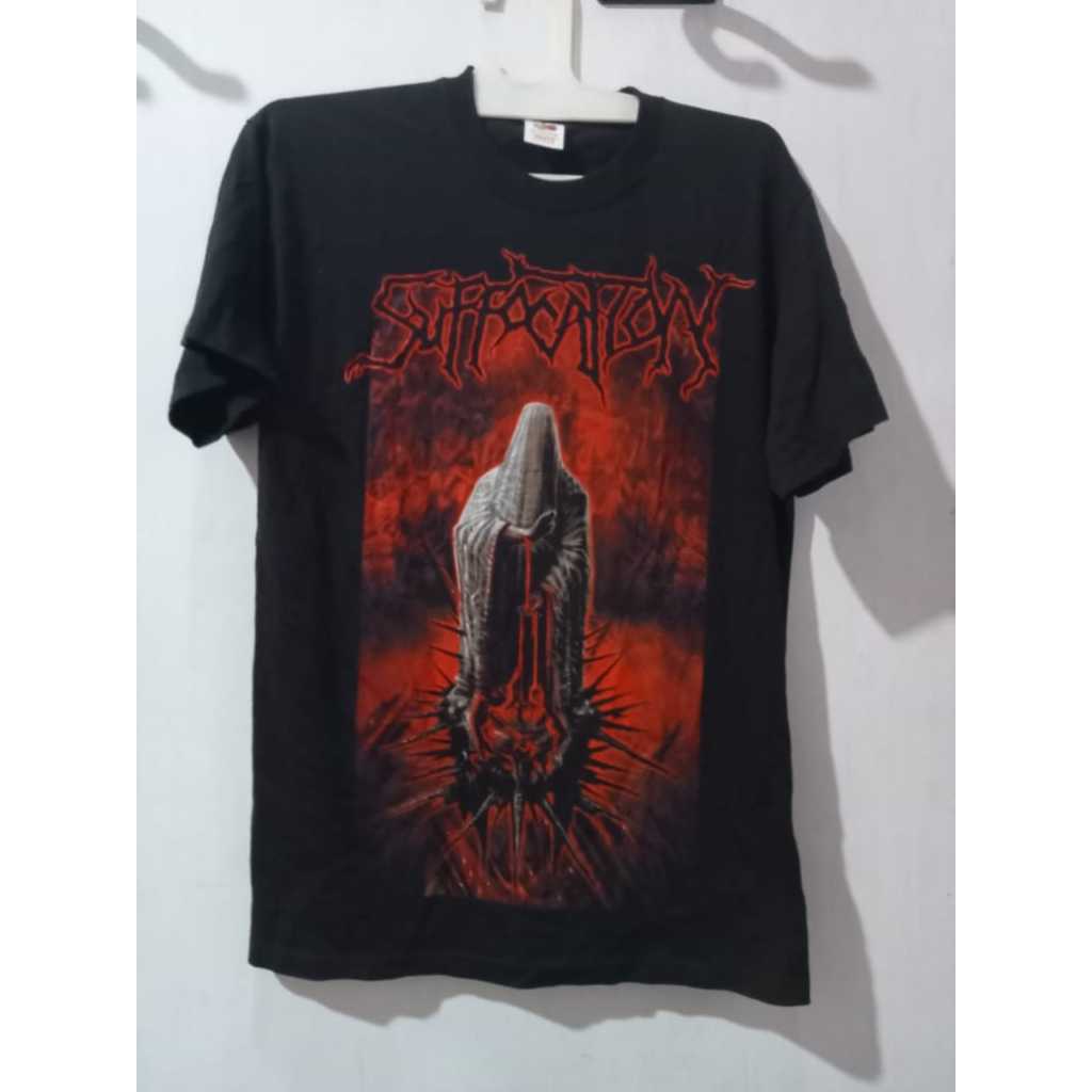 kaos tshirt suffocation original impor