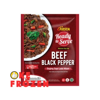 

FIESTA READY TO SERVE BEEF BLACK PEPPER 300GR/ DAGING SAPI LADA HITAM