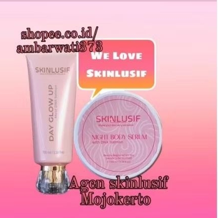 LOTION GLOW UP/SKINLUSIF/HB PAKET/MENCERAHKAN.