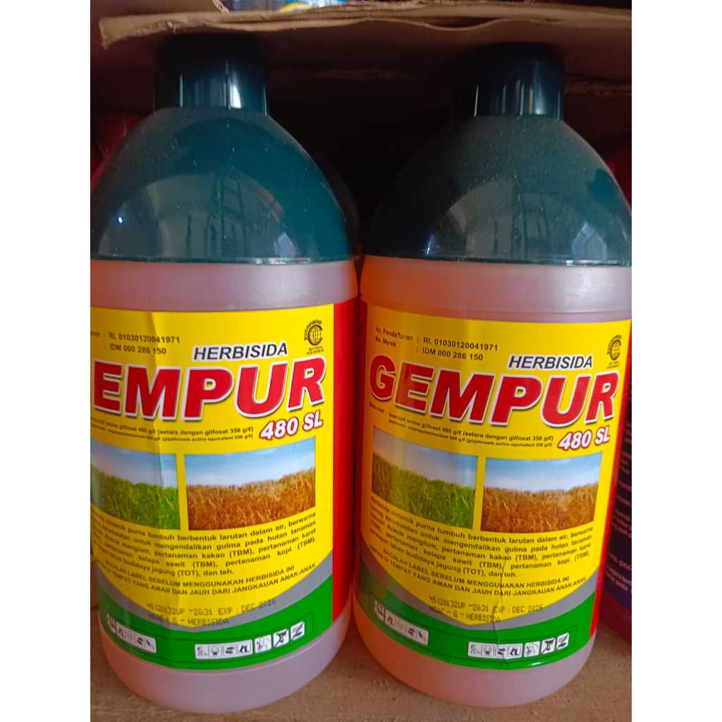 GEMPUR 480SL - Herbisida Sistemik Racun Rumput liar 1 Liter