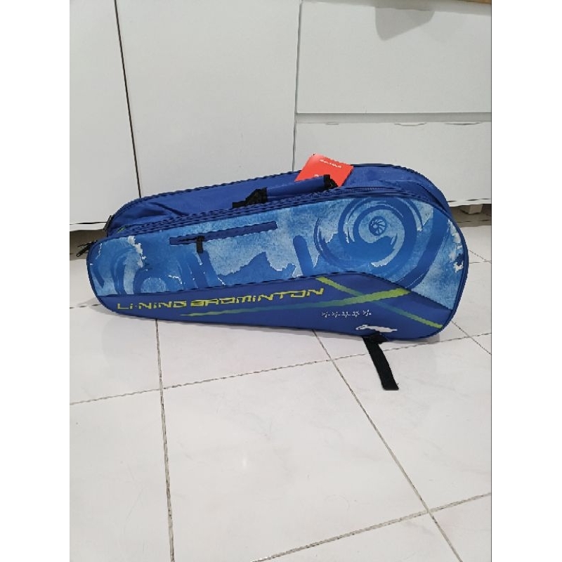 TAS RAKET BADMINTON LINING ORI 2in1 ORI IMPORT