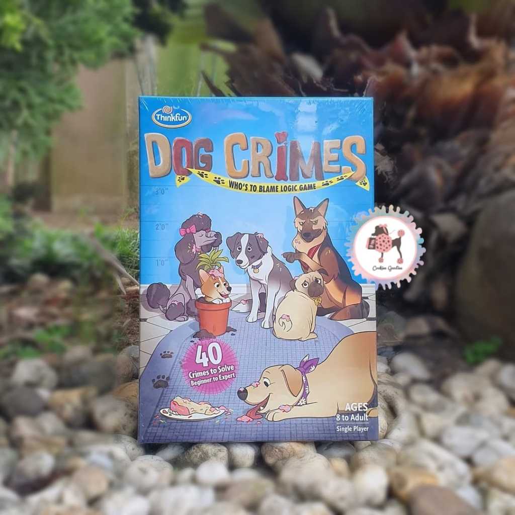 ThinkFun Dog Crimes Logic Game and Brainteaser