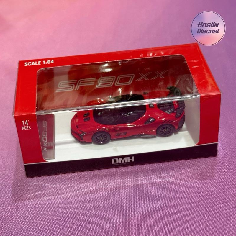 Diecast 1:64 DMH SF90xx Red