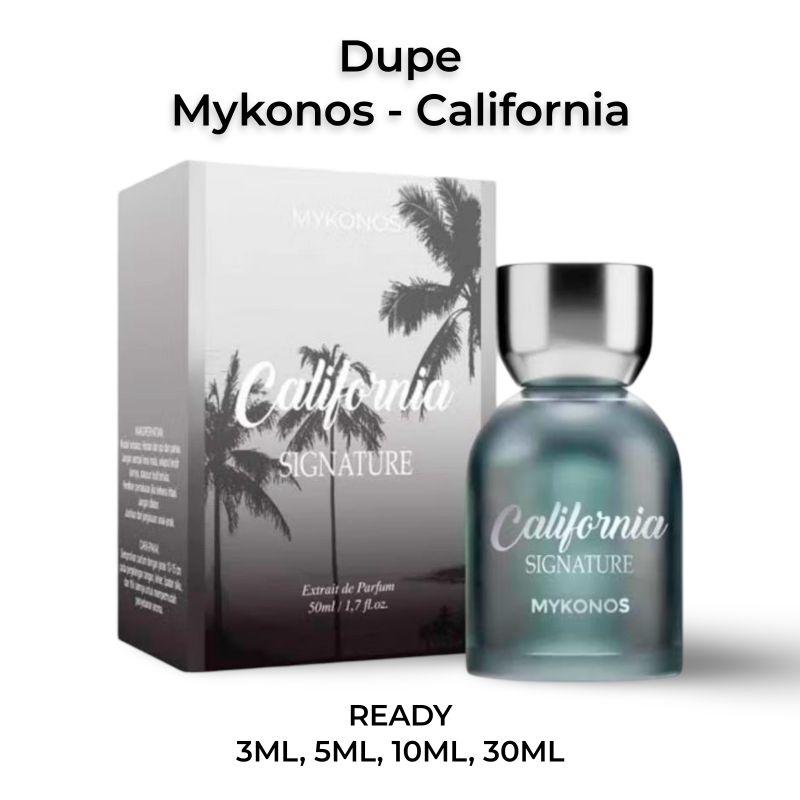 Inspired parfum Mykonos California Parfum Pria
