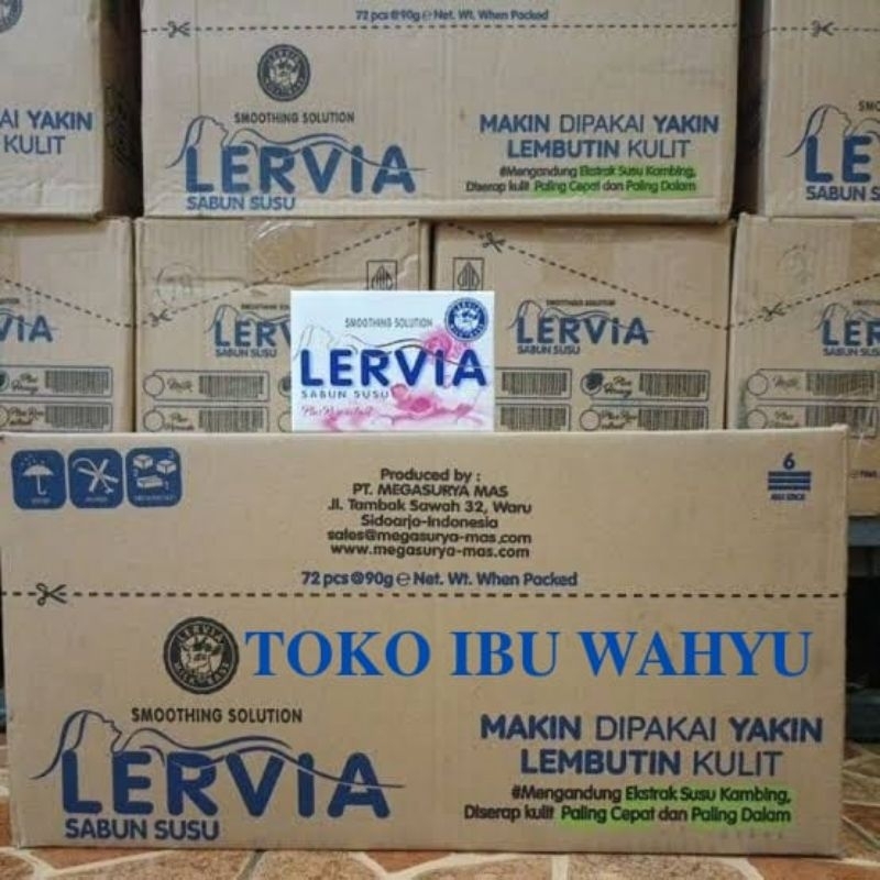 GROSIR Sabun Mandi GIV & LERVIA 1 Karton