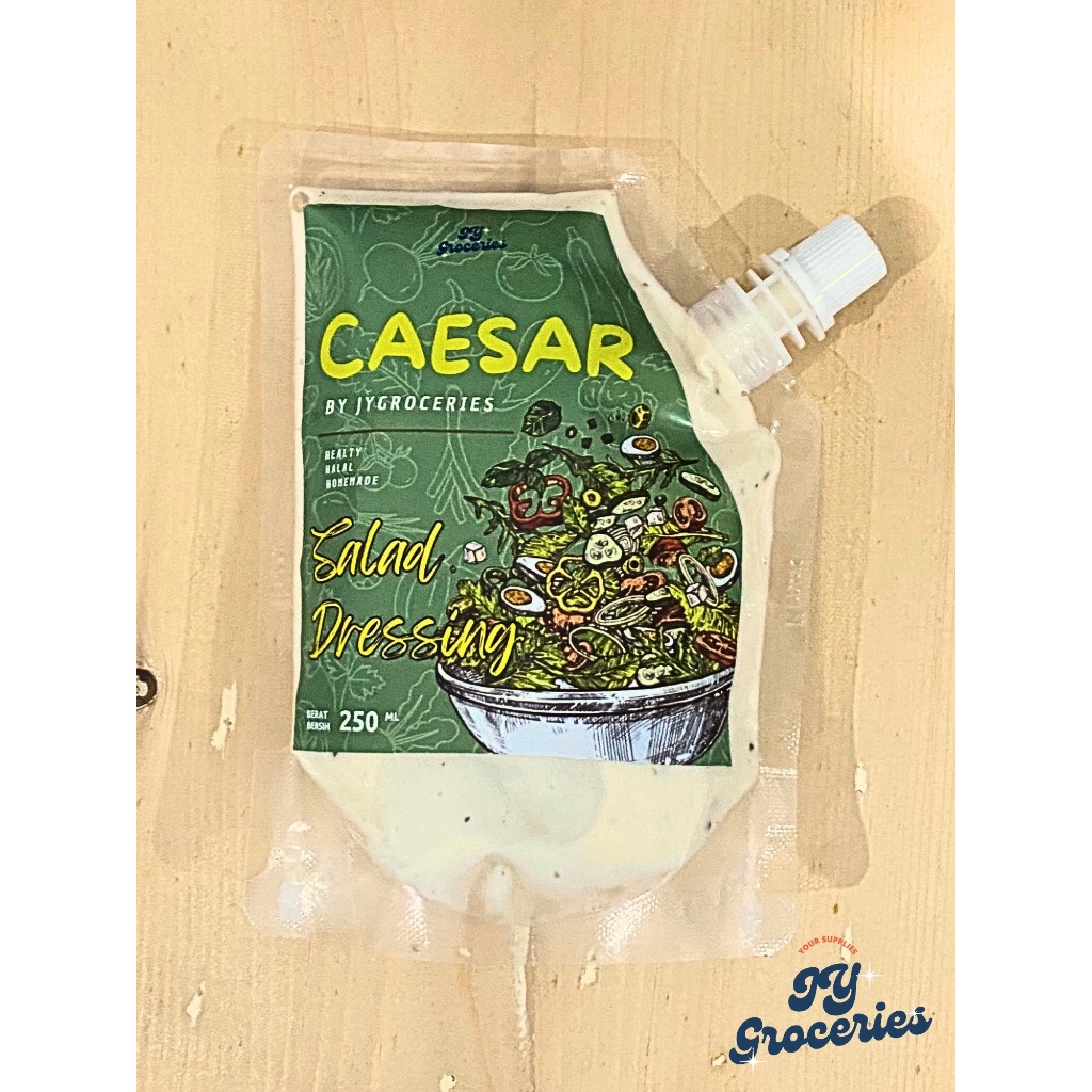

Saos Saus Caesar Halal Sauce 1 Kg Salad Dressing JY Groceries