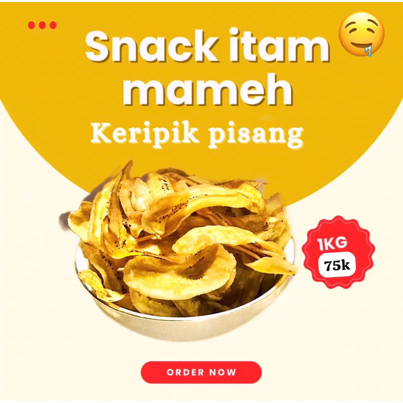 

keripik pisang dan peyek kacang