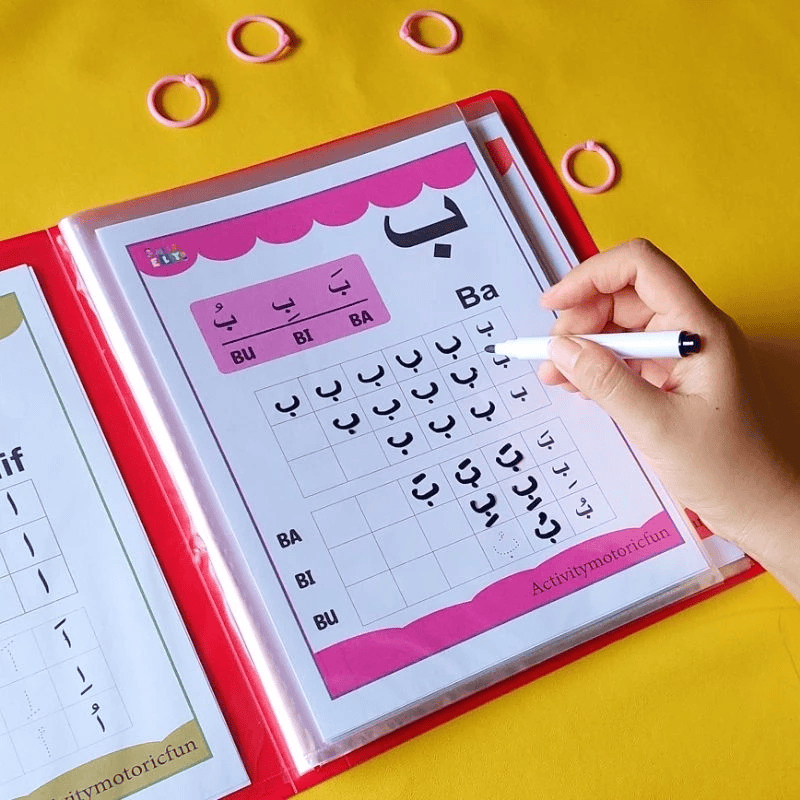 

WORKSHEET Bahan Belajan Huruf, angka hijaiyah untuk anak usia 2 - 5 tahun