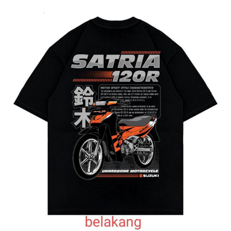 KAOS RACING MOTOR SUZUKI SATRIA 120 R UNDERBONE MOTORCYCLE