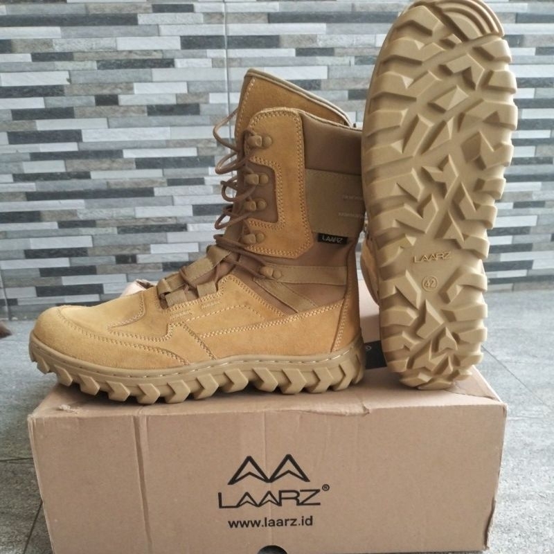 sepatu PDL gurun Merk LAARZ ORIGINAL jatah UNIFIL