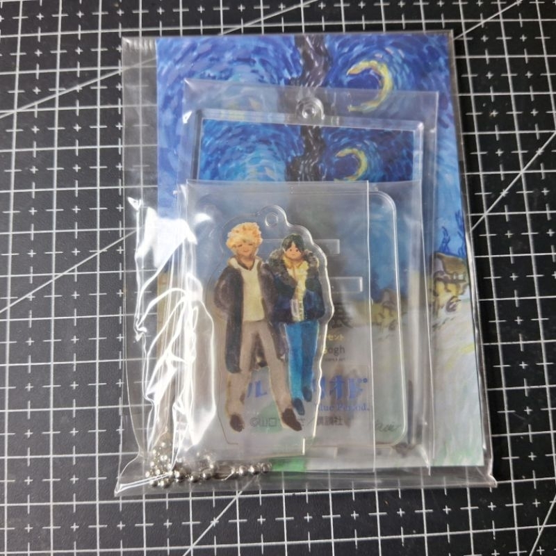 (OFFICIAL) Mini Standee acrylic Blue Period × Van Gogh